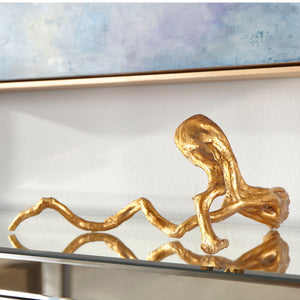 Gold Drifting Sculpture