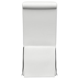 Shawna Set of 2 Skirted Dining Chair in White