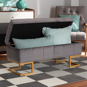 Ellery Luxe Storage Ottoman