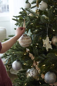 Lille Etched Glass Ornament