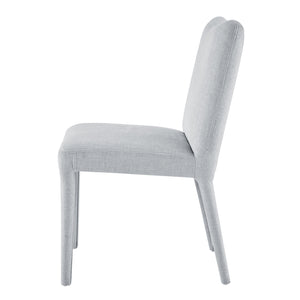 Alder Set of 2 Velvet Dining Chair in Zen Gray