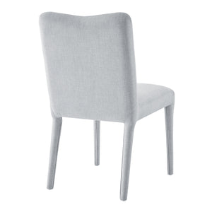 Alder Set of 2 Velvet Dining Chair in Zen Gray