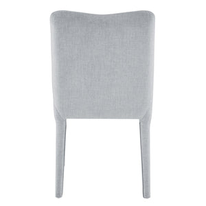 Alder Set of 2 Velvet Dining Chair in Zen Gray