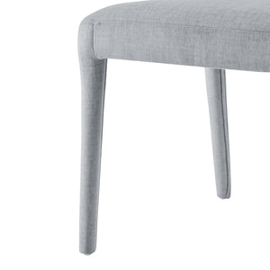 Alder Set of 2 Velvet Dining Chair in Zen Gray