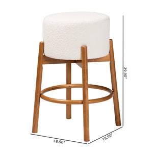 Olwen Set of 2 Japandi Stool Set