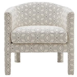 Jennifer Accent Chair in Geo Diamond