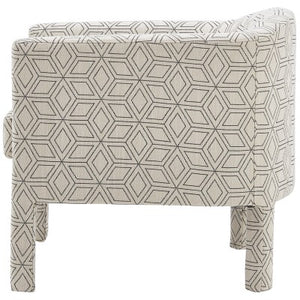 Jennifer Accent Chair in Geo Diamond