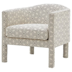 Jennifer Accent Chair in Geo Diamond