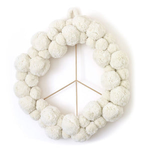 Peace & Pom Pom Holiday Garland