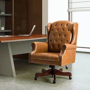 Amadeo Executive Chair in Camel