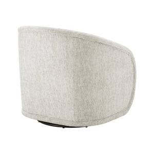 Margareth Swivel Chair in Pasadena Beige