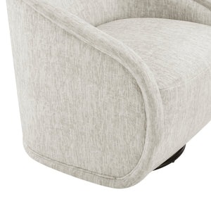 Margareth Swivel Chair in Pasadena Beige