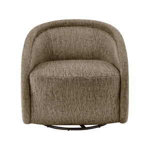 Margareth Swivel Chair in Pasadena Taupe