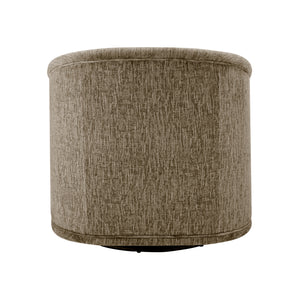 Margareth Swivel Chair in Pasadena Taupe