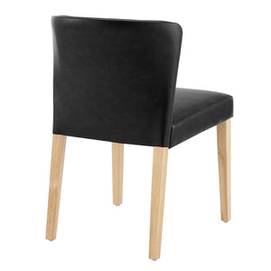 Albie Set of 2 Dining Chair in Casa Black