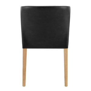 Albie Set of 2 Dining Chair in Casa Black