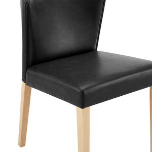 Albie Set of 2 Dining Chair in Casa Black