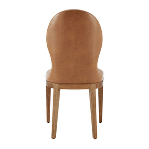 Eldoris Set of 2 Dining Chair in Borneo Chocolate