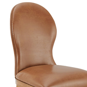 Eldoris Set of 2 Dining Chair in Borneo Chocolate