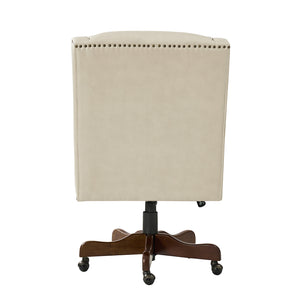 Viv Leather Executive Task Chair in Browness