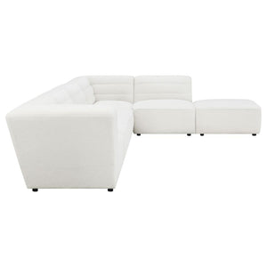 Sunny 6-piece Upholstered Sectional in Natural