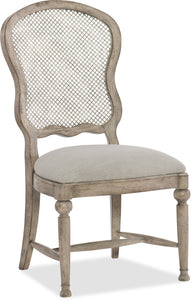 Casual Dining Boheme Gaston Metal Back Side Chair