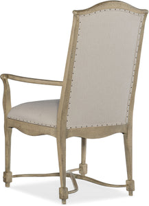 Ciao Bella Upholstered Back Arm Chair