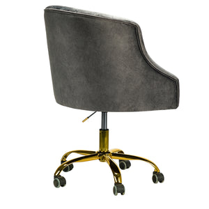 Lydia Task Chair in Charcoal