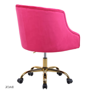 Lydia Task Chair in Fushia