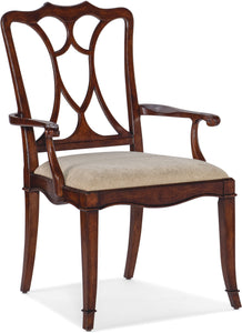 Casual Dining Charleston Upholstered Seat Arm Chair