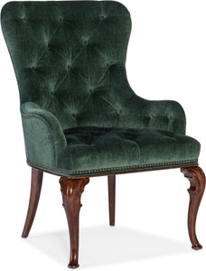 Charleston Upholstered Arm Chair in Venice Pine