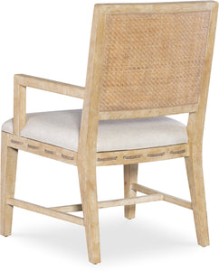 Casual Dining Retreat Cane Back Arm Chair