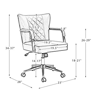 Fabrizius Task Chair in Black