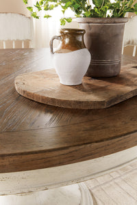 Americana Round Pedestal Dining Table