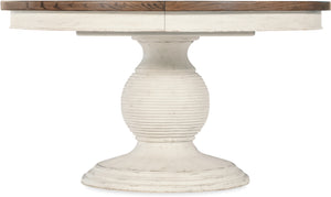 Americana Round Pedestal Dining Table