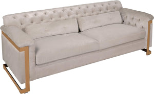 Lethbridge Velvet Sofa