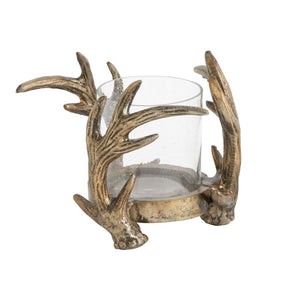 Antler Metal Candleholder