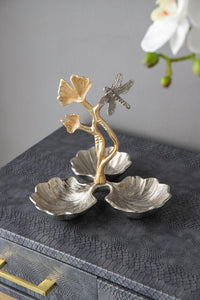 Gingko Leaf Nut Bowl