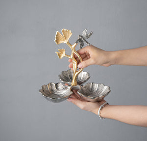 Gingko Leaf Nut Bowl