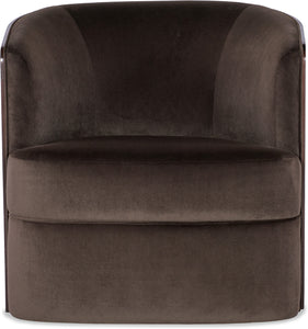 Donna Swivel Chair in Merrimac Mink