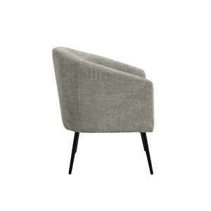 George Modern Boucle Armchair in Grey