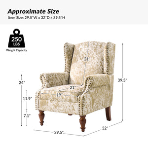 Ivan Armchair in Cheetah