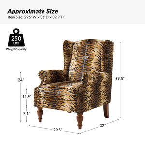 Ivan Armchair in Tiger