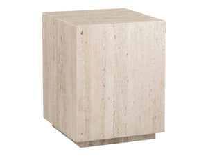 Palermo Travertine End Table