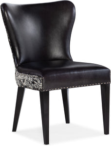 Kale Accent Chair with Salt & Pepper