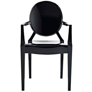 Casper Dining Armchair in Black