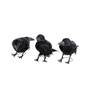 Set of 12 Black Crows