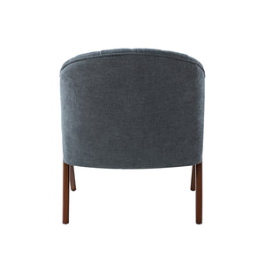 Emil Barrel Chair in Charcoal