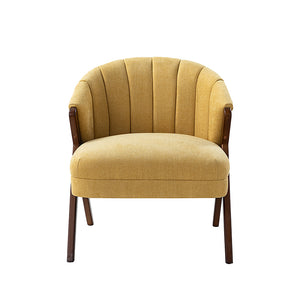 Emil Barrel Chair in Mustard