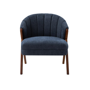 Emil Barrel Chair in Navy